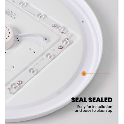 Brilagi - Dimmbare LED-Leuchte SMART STARS LED/36W/230V Ø 48 cm 2700–6500K Wi-Fi Tuya + Fernbedienung