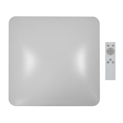 Brilagi - LED dimmbare Deckenleuchte VELVET SQUARE SMART LED/36W/230V 60x60 cm 2700-6500K Wi-Fi Tuya + Fernbedienung beige