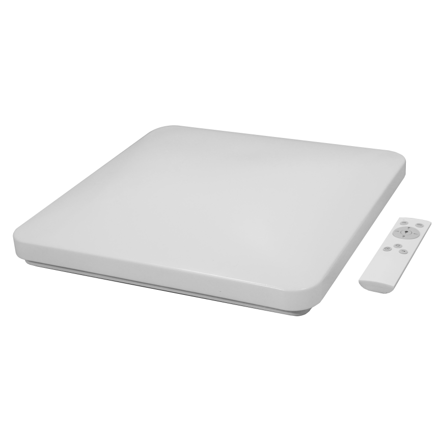 Brilagi - Dimmbare LED-Deckenleuchte VELVET SQUARE SMART LED/36W/230V 60x60 cm 2700-6500K Wi-Fi Tuya + Fernbedienung cremefarben