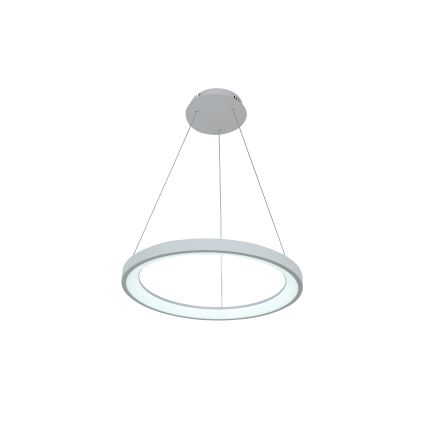 Brilagi - Dimmbare LED-Pendelleuchte an Seil FALCON SLIM LED/42W/230V 3000-6500K Ø 50 cm weiß + Fernbedienung