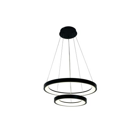 Brilagi - LED-dimmbare Seilpendelleuchte FALCON SLIM LED/68W/230V 3000-6500K Ø 50 cm schwarz + Fernbedienung