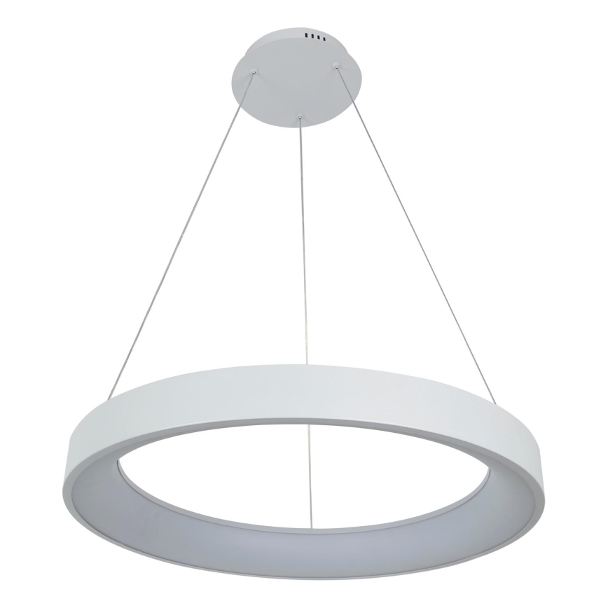 Brilagi - LED-dimmbare Pendelleuchte mit Seilaufhängung FALCON II LED/99W/230V 3000-6500K Ø 60 cm weiß + Fernbedienung