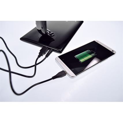 Brilagi - LED dimmbare Tischlampe mit USB-Anschluss LED/12W/230V weiß 3000 - 6000K