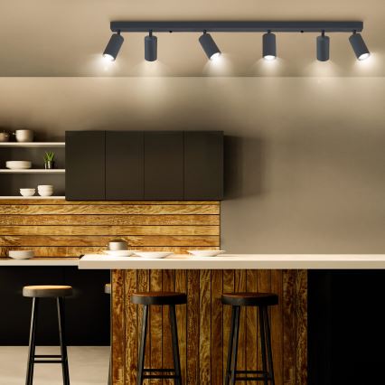 Brilagi - LED dimmbarer Einbau-Spot SELE 6xGU10/6,5W/230V 2700-6500K Anthrazit