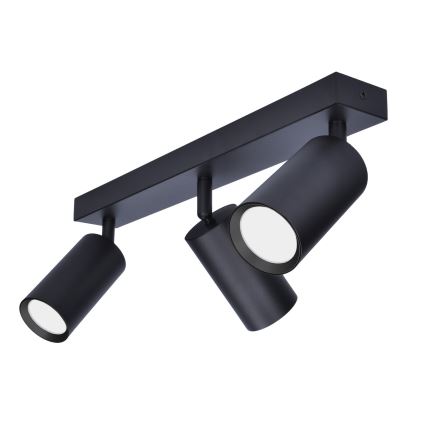 Brilagi - LED dimmbarer Einbaustrahler SELE 3xGU10/6,5W/230V 2700-6500K schwarz