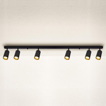 Brilagi - LED-dimmbarer Einbaustrahler SELE 6xGU10/6,5W/230V 2700-6500K schwarz/gold
