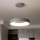 Brilagi - LED dimmbarer Kronleuchter an Seil FALCON LED/80W/230V 3000-6500K Ø 60 cm grau + Fernbedienung