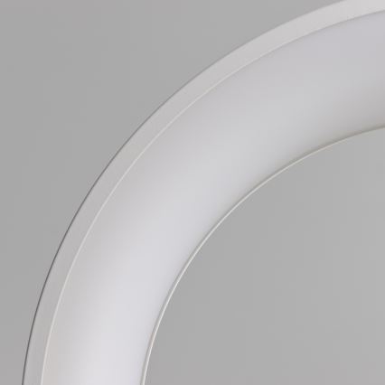 Brilagi - LED dimmbarer Kronleuchter an Seil FALCON LED/80W/230V 3000-6500K Ø 60 cm weiß + Fernbedienung