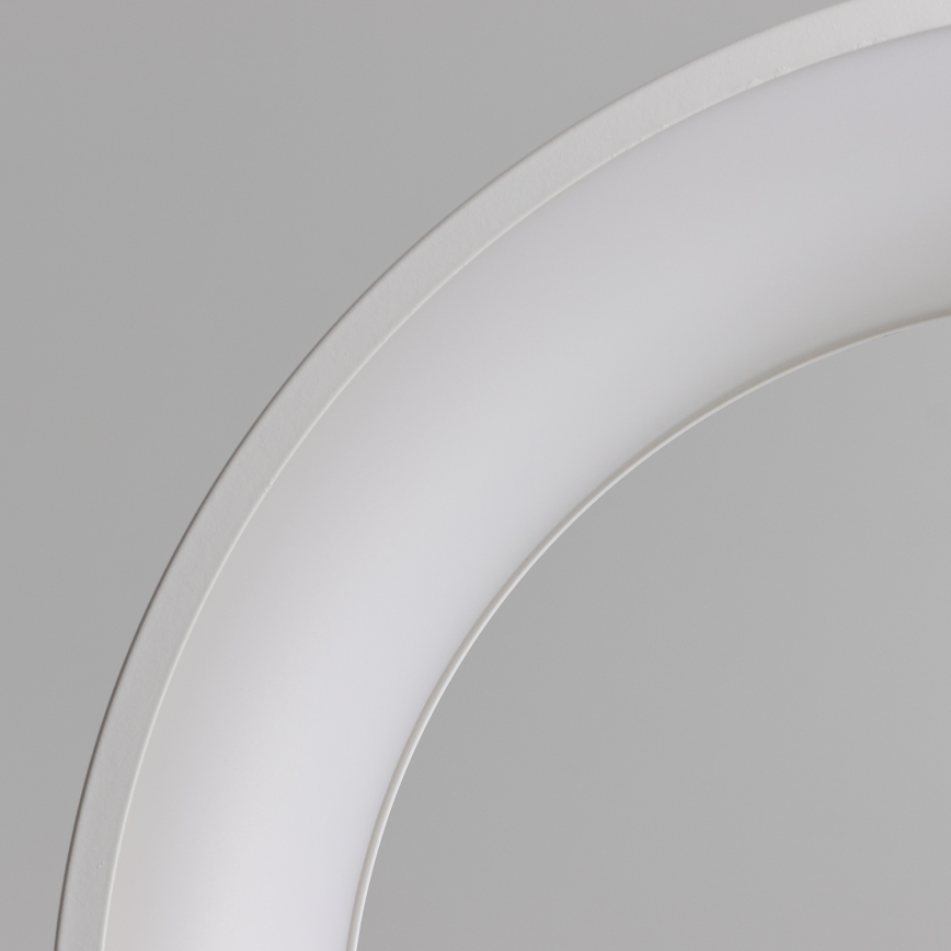 Brilagi - LED dimmbarer Kronleuchter an Seil FALCON LED/80W/230V 3000-6500K Ø 60 cm weiß + Fernbedienung
