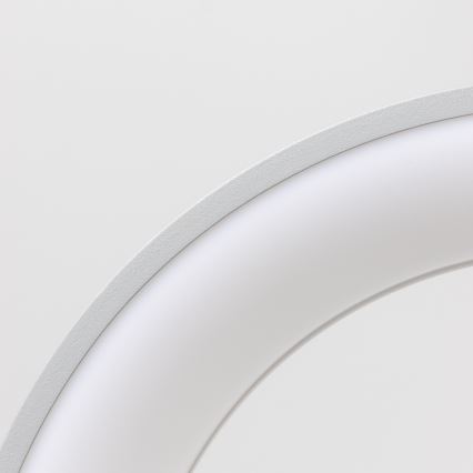 Brilagi - LED dimmbarer Kronleuchter an Seil FALCON LED/80W/230V 3000-6500K Ø 60 cm grau + Fernbedienung