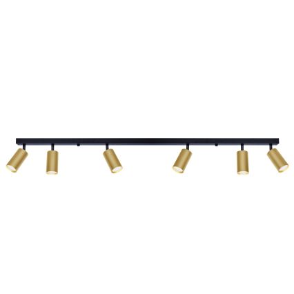 Brilagi - LED-dimmbare Spot-Leuchte SELE GOLDEN 6x GU10/6,5W/230V 2700-6500K schwarz/gold