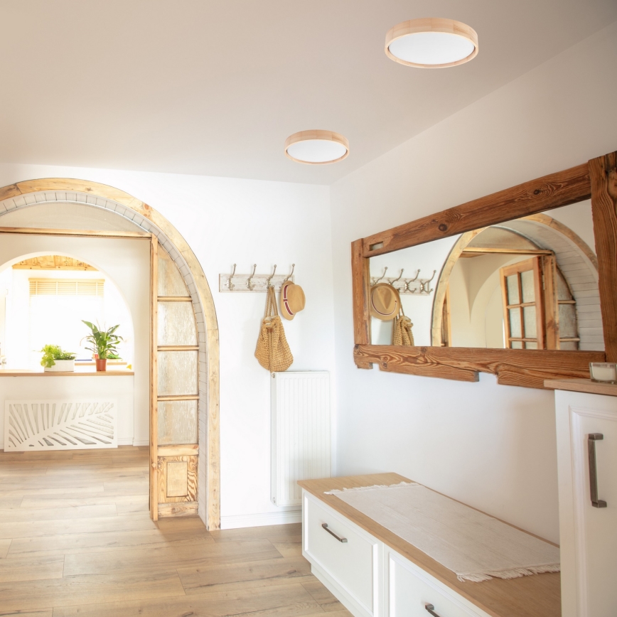 Brilagi - LED dimmbare Deckenleuchte MANAROLA LED/24W/230V 3000-6500K + Fernbedienung