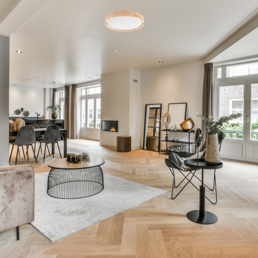 Brilagi - LED dimmbare Deckenleuchte MANAROLA LED/24W/230V 3000-6500K + Fernbedienung