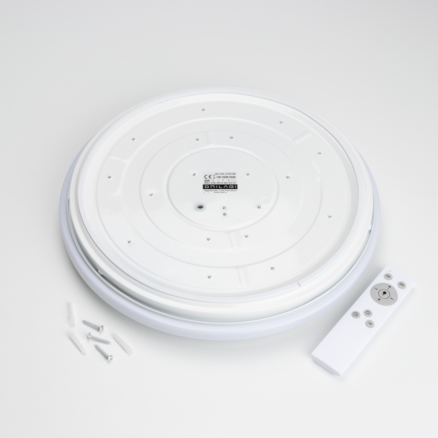 Brilagi - LED dimmbare Deckenleuchte OPAL LED/24W/230V 3000/4000/6500K + Fernbedienung