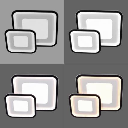 Brilagi - LED dimmbare Deckenleuchte TANDORA LED/49W/230V 3000/4000/6000K + Fernbedienung