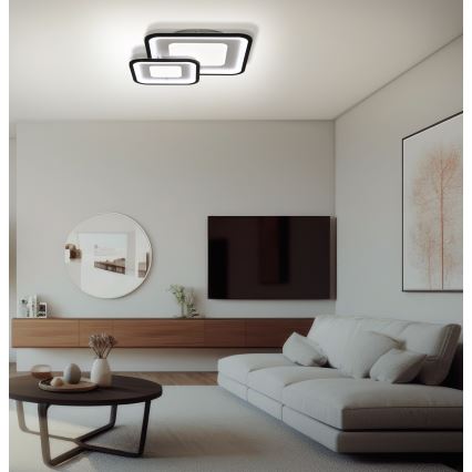 Brilagi - LED dimmbare Deckenleuchte TANDORA LED/49W/230V 3000/4000/6000K + Fernbedienung