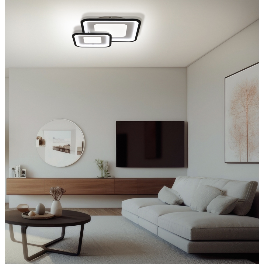 Brilagi - LED dimmbare Deckenleuchte TANDORA LED/49W/230V 3000/4000/6000K + Fernbedienung