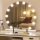Brilagi - LED dimmbares Make-up-Spiegel HOLLYWOOD LED/12W/230V 3000/4000/6500K