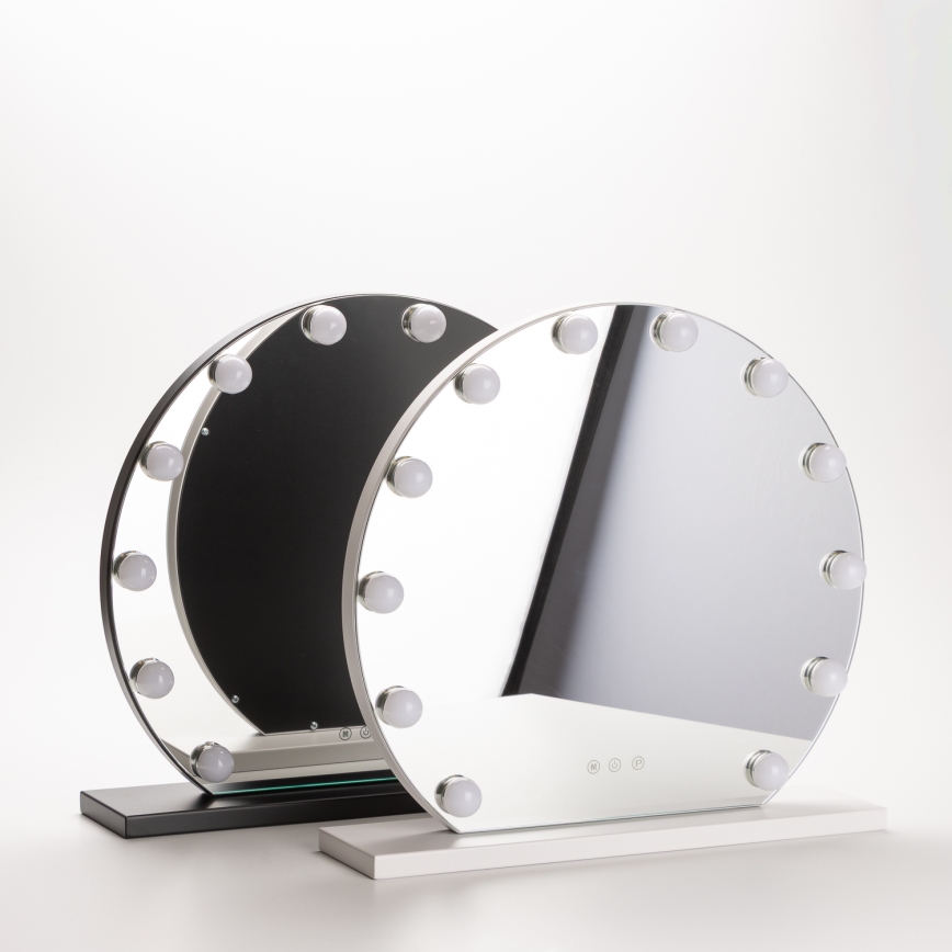Brilagi - LED dimmbares Make-up-Spiegel HOLLYWOOD LED/12W/230V 3000/4000/6500K