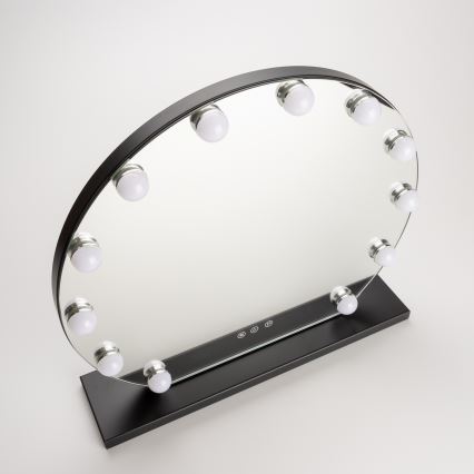 Brilagi - LED dimmbares Make-up-Spiegel HOLLYWOOD LED/12W/230V 3000/4000/6500K
