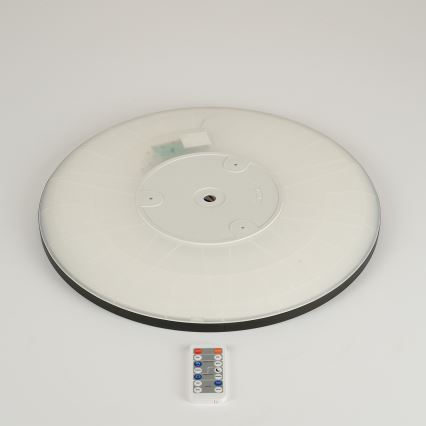 Brilagi - LED-Dimmleuchte mit Bewegungs- und Dämmerungssensor ULTRA SLIM LED/24W/230V Ø 42 cm + Fernbedienung