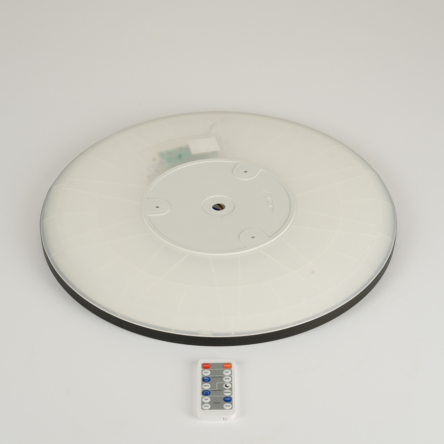 Brilagi - LED-Dimmleuchte mit Bewegungs- und Dämmerungssensor ULTRA SLIM LED/24W/230V Ø 42 cm + Fernbedienung