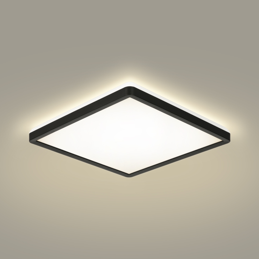 Brilagi - LED-Dimmleuchte mit Bewegungs- und Dämmerungssensor ULTRA SLIM LED/18W/230V 30x30 cm + Fernbedienung