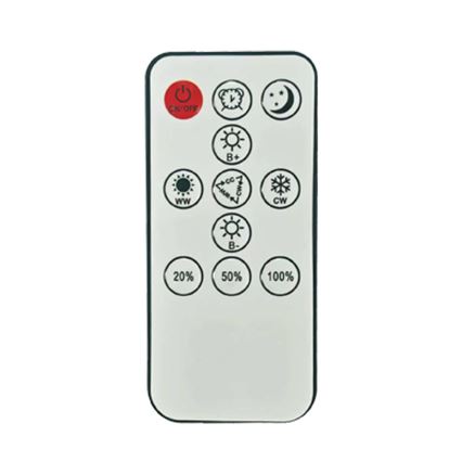 Brilagi - LED dimmbare Deckenleuchte ULTRA SLIM LED/18W/230V 2700-6500K Ø 30 cm schwarz + Fernbedienung
