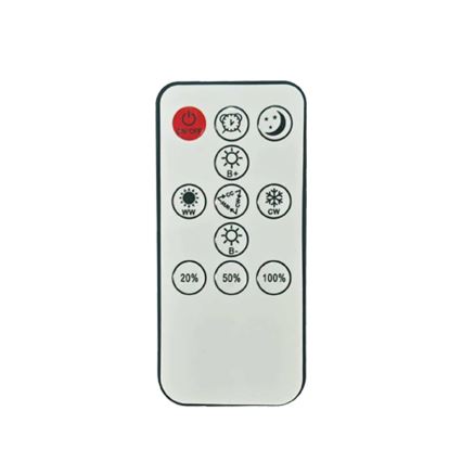 Brilagi - LED dimmbare Deckenleuchte ULTRA SLIM LED/24W/230V 2700-6500K Ø 42 cm Weiß + Fernbedienung