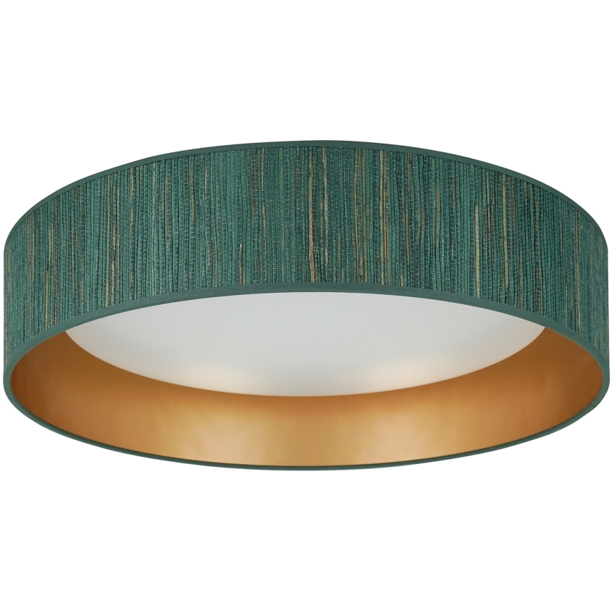 Brilagi - LED dimmbares Deckenleuchte VEGAS SHINE LED/24W/230V 3000/4000/6500K Strohgrün/Gold + Fernbedienung