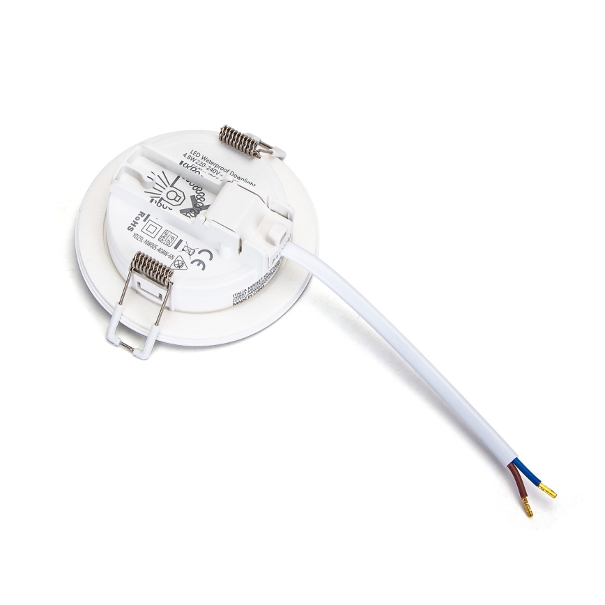 Brilagi - LED-Einbauleuchte für Badezimmer LED/12W/230V 4000K weiß IP65