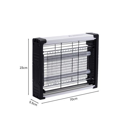 Brilagi - LED Elektrischer Insektenfänger UV 2xLED/7,5W/230V 90 m2