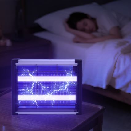 Brilagi - LED-elektrischer UV-Insektenfänger 2xLED/2W/230V 20 m2
