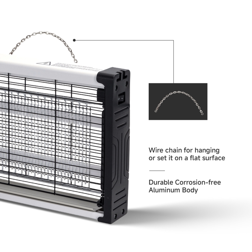 Brilagi - LED-elektrischer UV-Insektenfänger 2xLED/2W/230V 20 m2