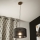 Brilagi - LED Hängeleuchte an Kabel ANTHONY 1xE27/60W/230V Eiche Nussbaum/Schwarz