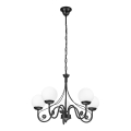 Brilagi - LED Hängeleuchte an Kette COTTAGE 5xG9/40W/230V schwarz/weiß
