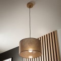 Brilagi - LED Hängeleuchte ANTHONY 1xE27/60W/230V Eiche/braun