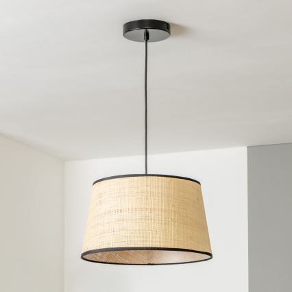 Brilagi - LED-Hängeleuchte CERIA mit Kabel 1xE27/40W/230V Ø 35 cm beige