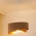 Brilagi - LED-Hängeleuchte LYRA 1xE27/15W/230V braun/golden