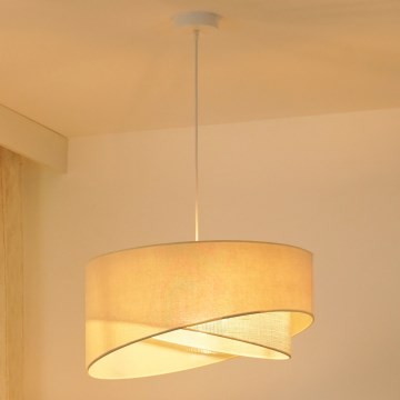 Brilagi - LED-Hängeleuchte LYRA 1xE27/15W/230V cremefarben