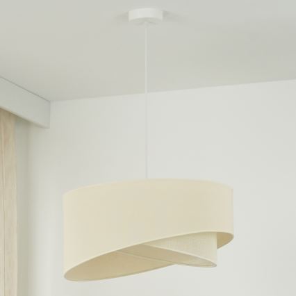 Brilagi - LED-Hängeleuchte LYRA 1xE27/15W/230V cremefarben
