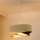 Brilagi - LED-Hängeleuchte LYRA 1xE27/15W/230V cremefarben/schwarz/golden