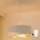 Brilagi - LED-Hängeleuchte LYRA 1xE27/15W/230V weiß/golden