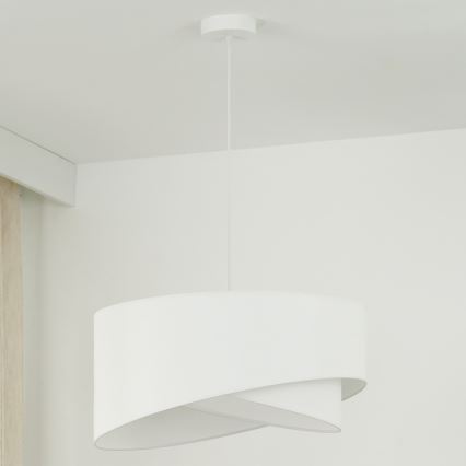 Brilagi - LED-Hängeleuchte LYRA 1xE27/15W/230V weiß