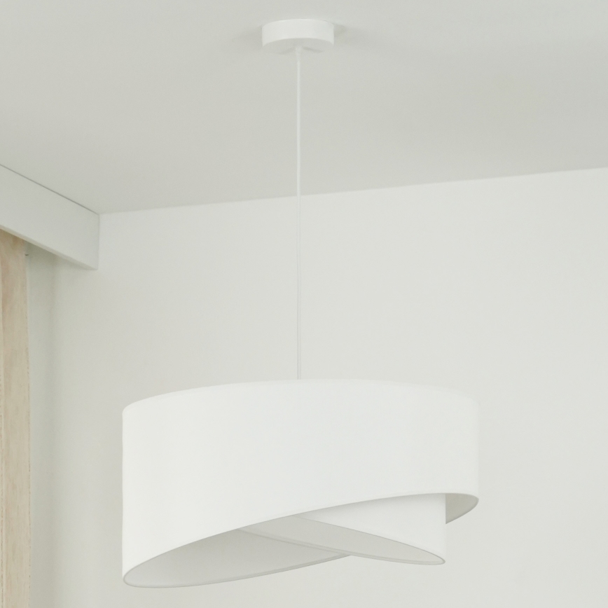 Brilagi - LED-Hängeleuchte LYRA 1xE27/15W/230V weiß