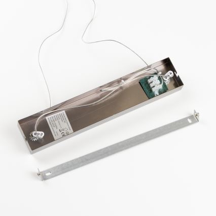 Brilagi - LED-Hängeleuchte MILLA 10xG9/3W/230V glänzendes Chrom/rauchig