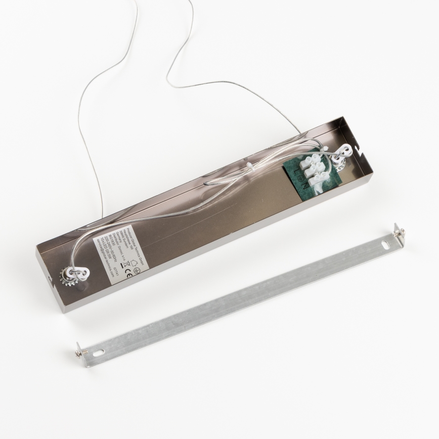 Brilagi - LED-Hängeleuchte MILLA 10xG9/3W/230V glänzendes Chrom/rauchig