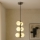 Brilagi - LED-Hängeleuchte MILLA 6xG9/3W/230V glänzendes Chrom/weiß