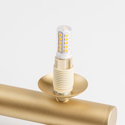 Brilagi - LED-Hängeleuchte MILLA 6xG9/3W/230V golden