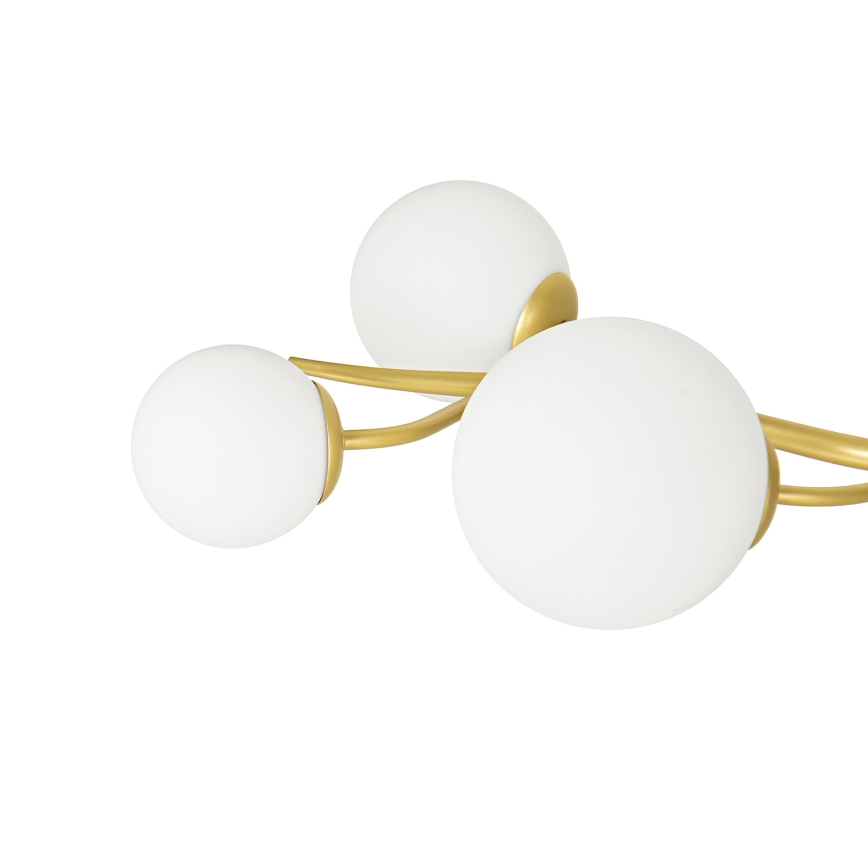 Brilagi - LED-Hängeleuchte MISTEL 6xG9/3W/230V golden/weiß